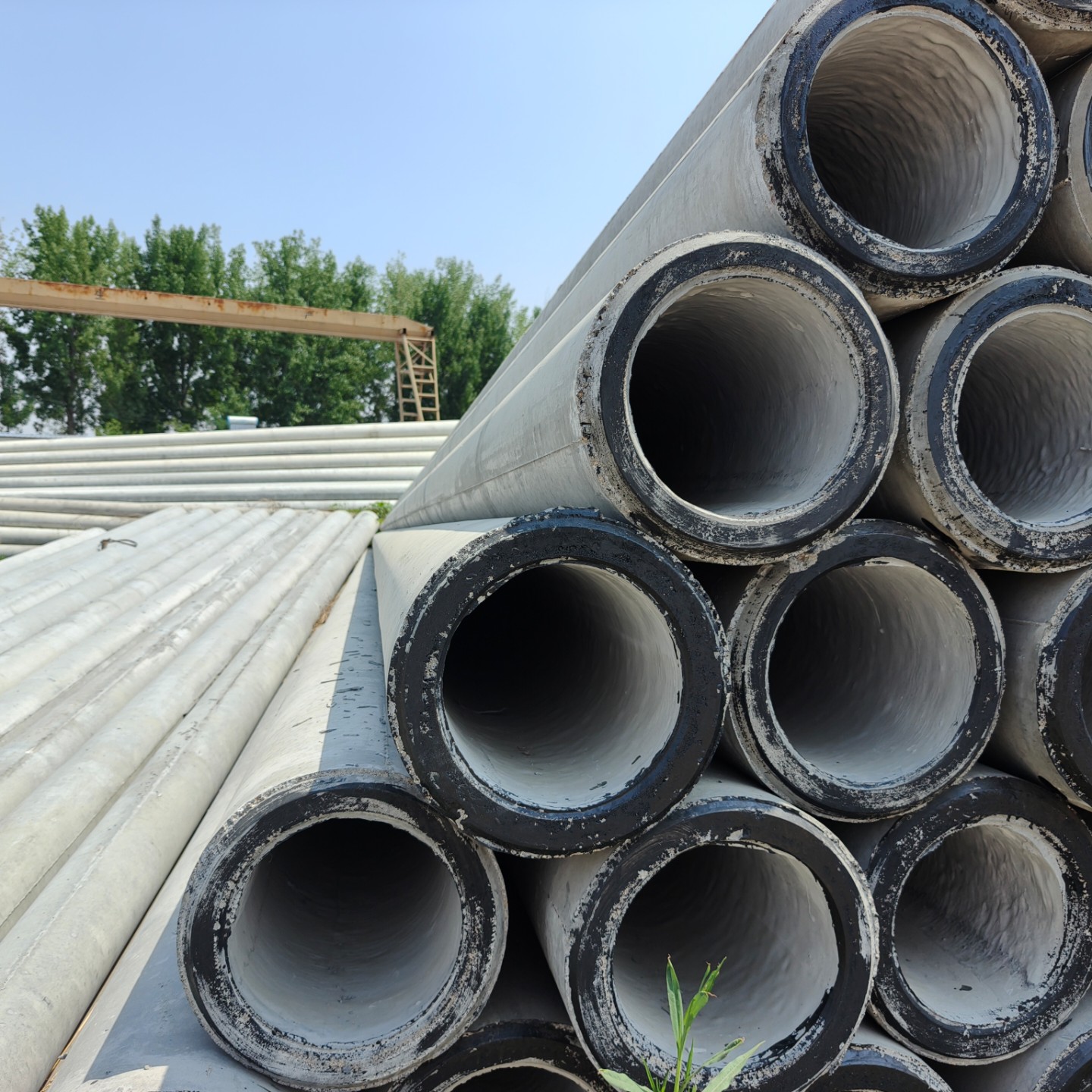 镶黄10米预应力水泥电杆